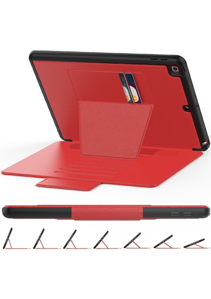 iPad 10.2 ve 10.2 (2020) Için Deri Kılıf (Yurt Dışından)
