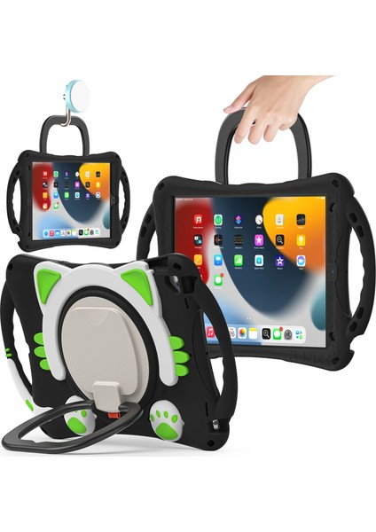 iPad 10.2 2019/2020/2021/PRO 10.5 Için Silikon Tablet Kılıfı (Yurt Dışından)
