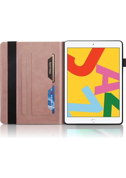 iPad 10.2 / iPad Pro 10.5 Inç Için Hayat Ağacı Deri Kılıf (Yurt Dışından)