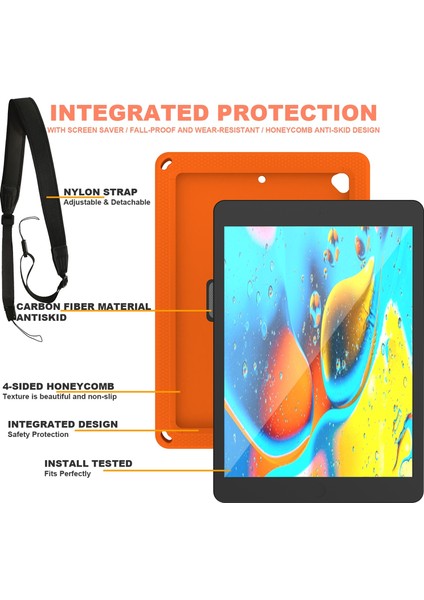 iPad 10.2 2022 / 2021 / 2020 / 2019 / 10.5 Için Tablet Kılıfı (Yurt Dışından)