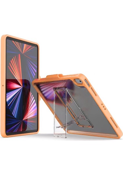 iPad 10.2 2021 / 2020 / 2019 / 10.5 Için Şeffaf Tutucu Kılıf (Yurt Dışından)