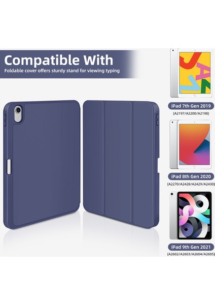 iPad 2025/2022 Için Deri Tablet Kılıfı (Yurt Dışından)