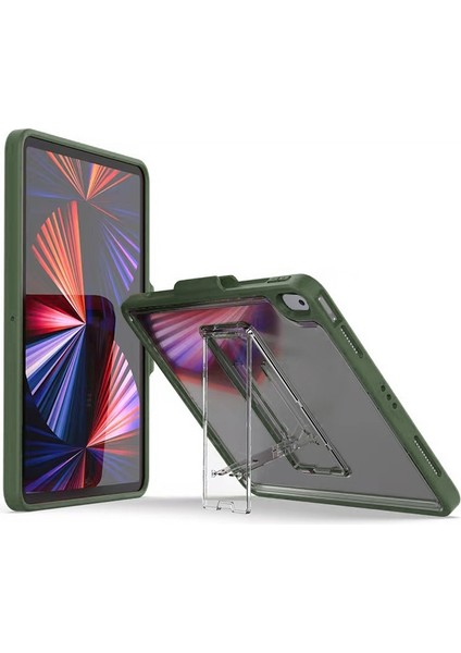 iPad 10.2 2021 / 2020 / 2019 / 10.5 Için Şeffaf Tutucu Kılıf (Yurt Dışından)