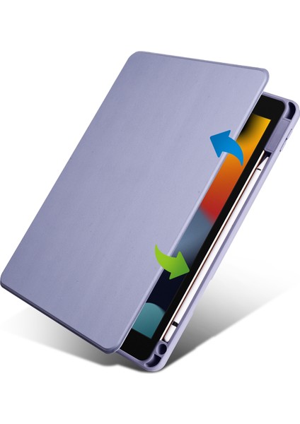 iPad 10.2 2022/2021/2020/2019 Için Akrilik Deri Kılıf (Yurt Dışından)