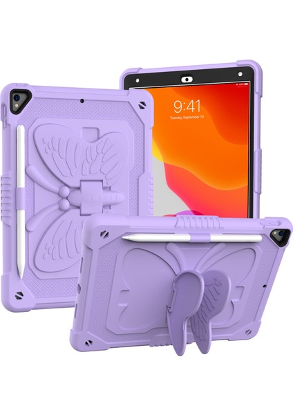 Pc + Silikon Kılıf iPad 10.2 2021 & 2020 & 2019 / Air 3 10.5 Inç (Yurt Dışından)