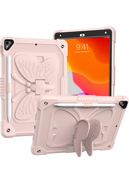 Pc + Silikon Kılıf iPad 10.2 2021 & 2020 & 2019 / Air 3 10.5 Inç (Yurt Dışından)