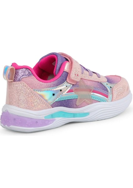 BUCK3024 Stary Pembe Işıklı Spor Ayakkabı modelleri