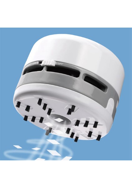 Mini Kablosuz El Tipi Elektrikli Klavye Temizleyici Masaüstü Elektrikli Süpürge Taşınabilir Enkaz Temizleyici (Yurt Dışından)