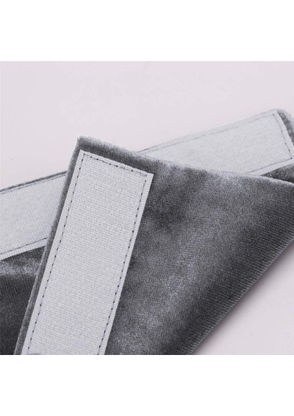 2 Paket Buzdolabı Kapı Kolu Kapağı Mutfak Aletleri Dekor Kolları Kaymaz Koruyucu Buzdolabı, Fırın Parmak Izlerini ve Yiyecek Lekelerini Uzak Tutar (Gri) (Yurt Dışından)