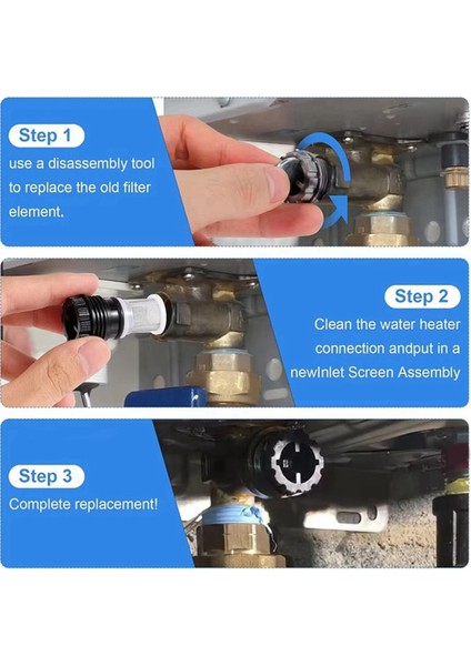 H98-510-S Tankless Su Isıtıcı Aksesuarları, Tankless Su Isıtıcı Ek Filtresi, Sürekli Su Isıtıcı Aletleri Için (Yurt Dışından)