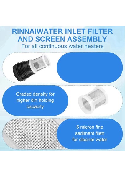 H98-510-S Tankless Su Isıtıcı Aksesuarları, Tankless Su Isıtıcı Ek Filtresi, Sürekli Su Isıtıcı Aletleri Için (Yurt Dışından)