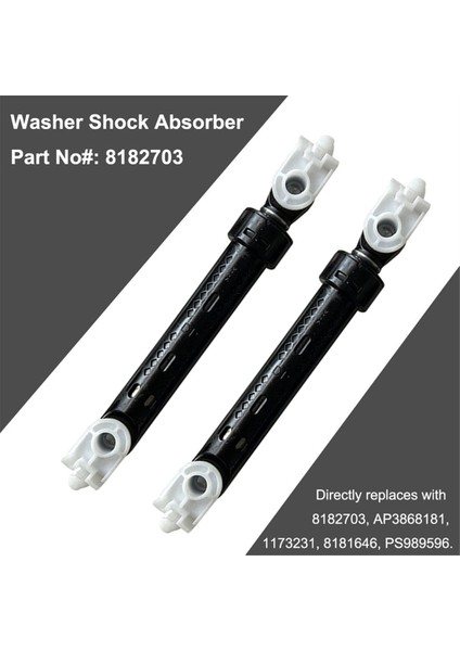 Whirlpool Için 4 Adet Yıkayıcı Amortisör Değişimi 8182703 AP3868181 1173231 8181646, PS989596'YI Değiştirir (Yurt Dışından) modelleri