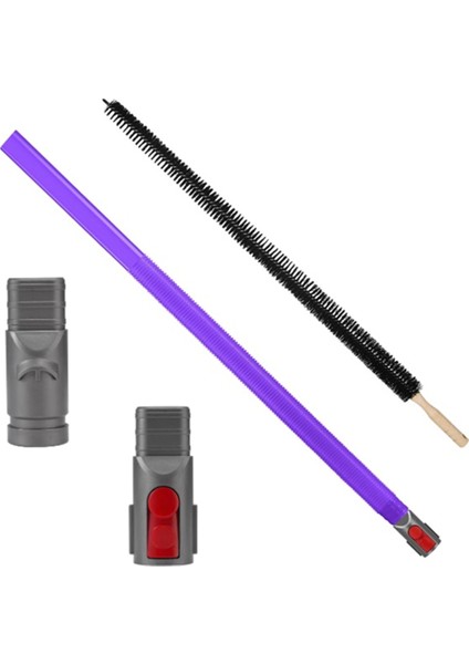Dyson V7 V8 V10 V11 V12 V15 V6 DC58 DC59 DC61 DC62 Esnek Kurutma Makinesi Vakum Hortumu Ataşmanı Için Kurutma Makinesi Havalandırma Temizleme Kiti (Yurt Dışından)
