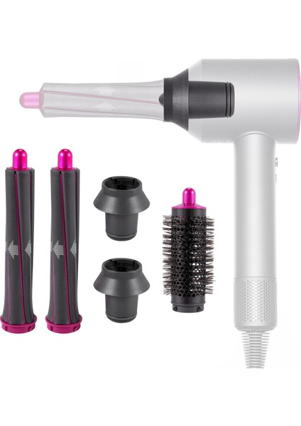 Dyson Supersonic Saç Kurutma Makinesi Bukle Aparatı Silindir Tarak Sihirli Adaptörler Hava Şekillendirici Aparatı Saç Aleti (Yurt Dışından)