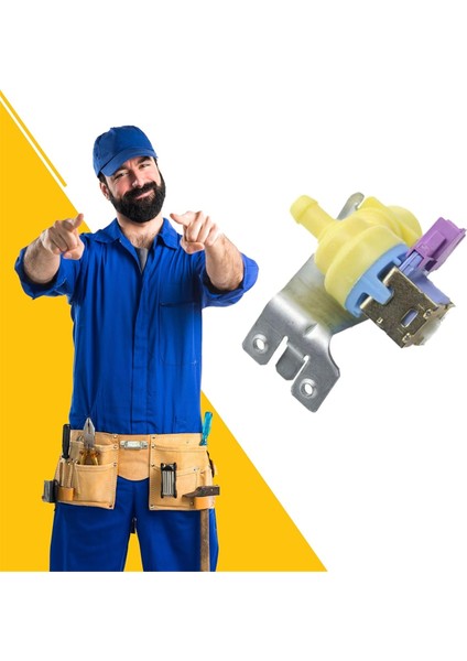 Ge Bulaşık Makinesi Için WD15X26078 Su Vanası Tertibatı AP6986683 Su Giriş Vanasını Değiştirir 120V (Yurt Dışından)