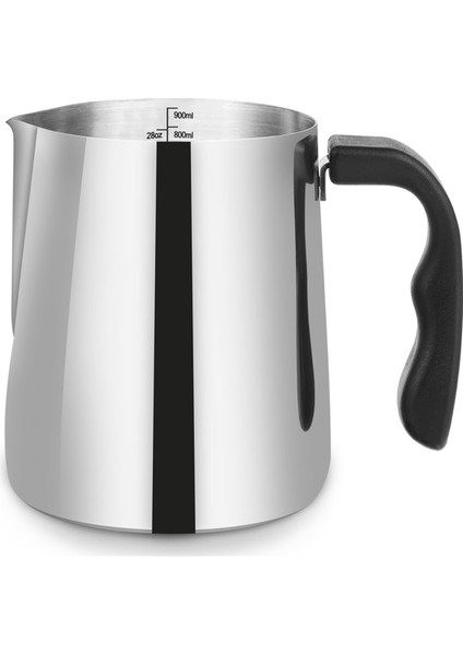Mum Yapımı Için Damlatmayan Dökme Ağzı ve Isıya Dayanıklı Saplı 32OZ Paslanmaz Çelik Mum Eritme Kabı (Yurt Dışından)