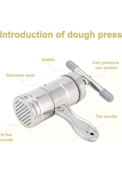 Paslanmaz Çelik Erişte Pres Makinesi Sebze Meyve Sıkacağı Mutfak (Yurt Dışından) modelleri