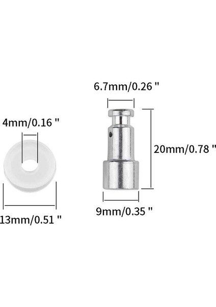 20 Paket Basınçlı Pişirici Buhar Vanası Basınçlı Pişirici Xl, YBD60-100, PPC780, PPC770 ve PPC790 Için Evrensel Yedek Şamandıra ve Sızdırmazlık Elemanı (Yurt Dışından) fiyatları