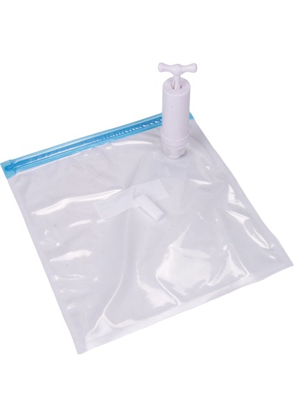 Sous Vide Poşetleri 15'li Paket Tekrar Kullanılabilir Elektrikli Vakumlu Gıda Saklama Kabı 1 El Pompası, 2 Boyutlu Mühürlü Poşet, 4 Klipsli (Yurt Dışından)