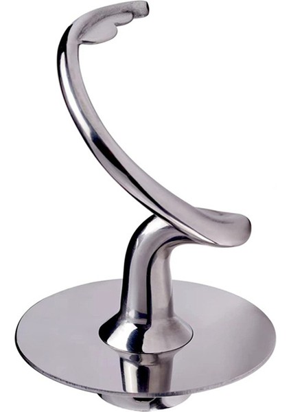 Kitchenaid Stand Mikseri Için Paslanmaz Çelik Spiral Hamur Kancası, Eğimli Kafa Stand Mikserleri Için 4,5-5 Qt Karıştırma Kabına Uygun (Yurt Dışından)