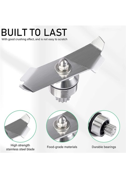 Vitamix 015990 ve 15990 32 Oz ve 64 Oz Kaplar Için Gelişmiş Paslanmaz Blender Yedek Bıçağı (Yurt Dışından) modelleri