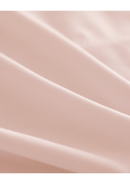 Ciel King Size %100 Pamuk Saten Nevresim - Açık Pudra fırsatları