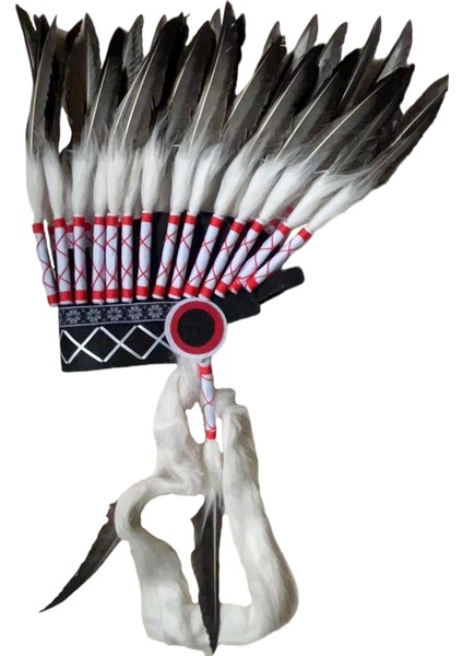 Indian Headdress Şefi Hint Şapkası Süslü Hint Baş Bandı Başlık (Yurt Dışından) fırsatları
