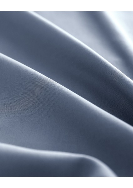 Ciel King Size %100 Pamuk Saten Nevresim - Koyu Mavi fırsatları