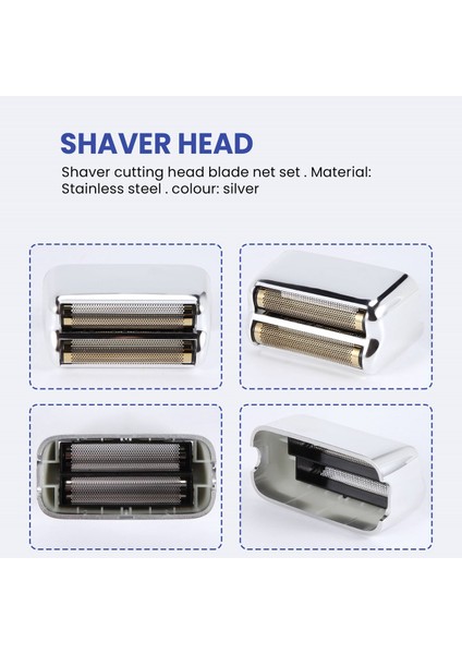 Babyliss Brightener Pro Folyo Kesici Bıçak Saç Kesme Makinesi Aksesuarları Gümüş Için Saç Kesme Makinesi Kesici Başlığı (Yurt Dışından) fırsatları