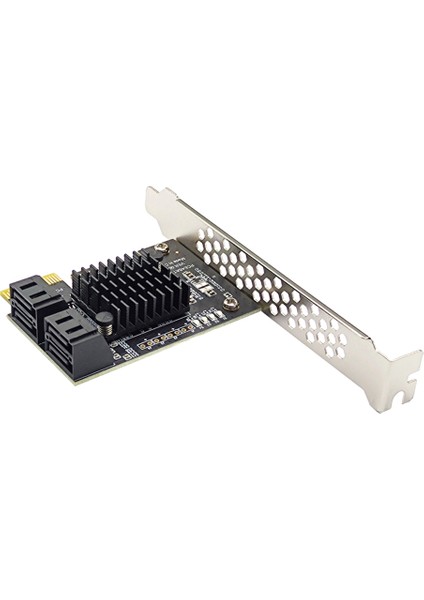 Pcı-E Gen3 - Sata3.0 Genişletme Kartı 4 Bağlantı Noktalı 6g Adaptör Kartı Genişletme Ipfs Sabit Sürücü ASM1064 (Yurt Dışından) fiyatları