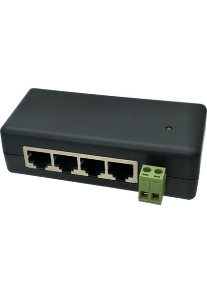 Cctv Gözetim Ip Kameraları Için 4 Portlu Poe Enjektörü Ethernet Üzerinden Güç Adaptörü Poe Güç Adaptörü (Yurt Dışından)