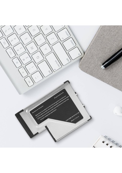 Dizüstü Bilgisayar Için 3 Bağlantı Noktalı USB 3.0 Ekspres Kart 54MM Pcmcıa Ekspres Kart Yenı (Yurt Dışından)