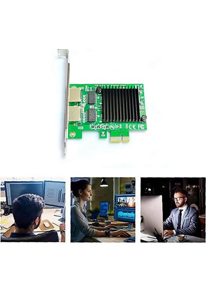 Çift Bağlantı Noktalı Rj-45 1000MBPS Pcı-Express x 4 Gigabit Ethernet Sunucu Adaptörü Çift Bağlantı Noktalı Ağ Arayüzü Denetleyicisi (Yurt Dışından) modelleri