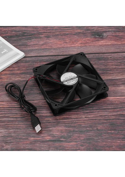 Yönlendirici Soğutma Fanı, Diy Pc Soğutucu Tv Kutusu Kablosuz Soğutma Sessiz Sessiz Dc 5 V USB Güç 120MM Fan (Standart Sürüm) (Yurt Dışından)