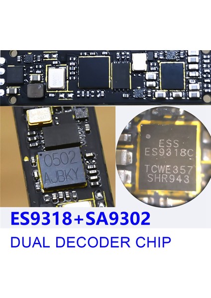 Dac ES9318 USB Tip C Kulaklık Adaptörü Hifi Çözme Amp Adaptörü Ses Kartı Android Tip C Için 3.5 mm (Yurt Dışından)