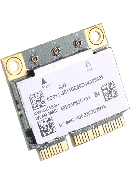Azurewave BCM94360HMB Wıfı Kartı 802.11AC 1300 Mbps Wıfı Kablosuz Wıfı Bt 4.0 Mini Pcı-E Kartı (Yurt Dışından)