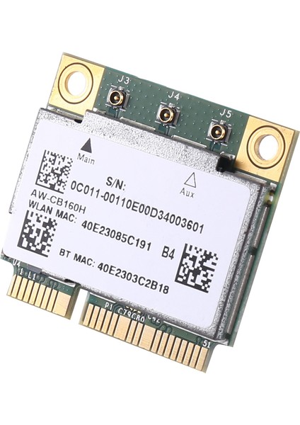 Azurewave BCM94360HMB Wıfı Kartı 802.11AC 1300 Mbps Wıfı Kablosuz Wıfı Bt 4.0 Mini Pcı-E Kartı (Yurt Dışından)