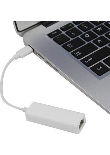 Usb-C - Ethernet Nıc Type-C - RJ45 Lan Ağ Donanım Kilidi Konnektörü, 3'ten Ağ Adaptörüne (Yurt Dışından)