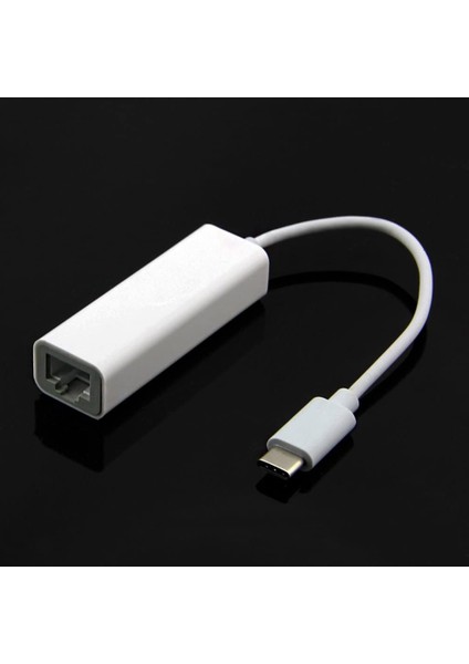 Usb-C - Ethernet Nıc Type-C - RJ45 Lan Ağ Donanım Kilidi Konnektörü, 3'ten Ağ Adaptörüne (Yurt Dışından)