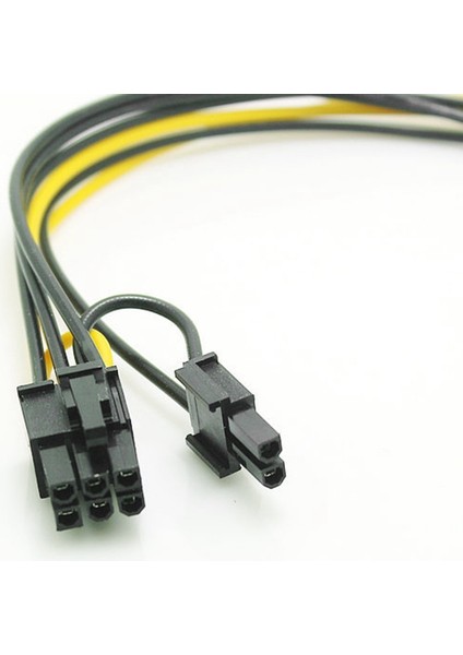 15PIN Sata Erkek - 8pin(6+2) Pcı-E Güç Kaynağı Kablosu Sata Kablosu 15-Pin - 8 Pin Kablo 18AWG Tel Grafik Kartı Için (1 Adet) (Yurt Dışından)