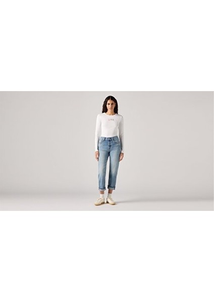 501® Crop Kadın Jean Pantolon - Blazer Selvedge