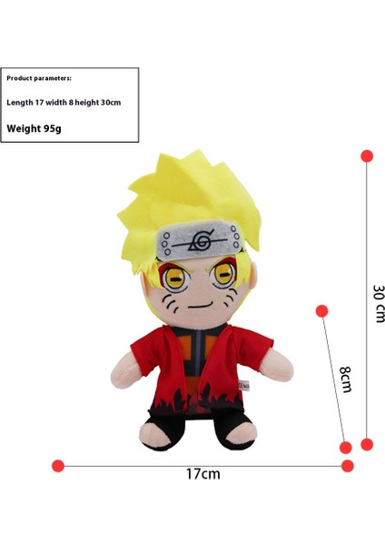 Japon Manga Naruto Peluş Oyuncak Bebekler (Yurt Dışından)
