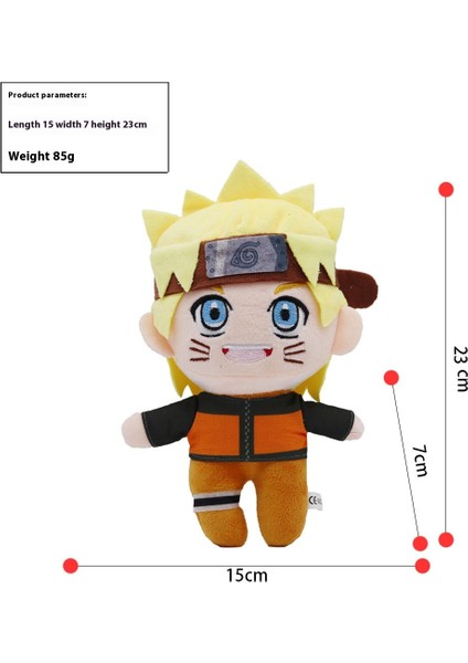 Japon Manga Naruto Peluş Oyuncak Bebekler (Yurt Dışından)