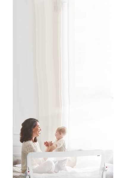 110 cm Yatak Bariyeri Katlanır Baza Korkuluğu Foldable Bed Rail Guard Bed Rail For Baby
