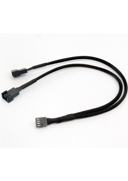 3 Adet Pwm Fan Splitter Kablosu 2WAY 4pin Y Kollu Uzatma Güç Kablosu 1to2 Dönüştürücü Pc Anakart, Bilgisayar Cpu Fanı (Yurt Dışından)