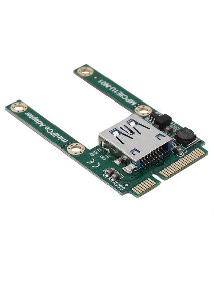 Dizüstü Mini Pcı-E Usb2.0 Pcı Express Adaptör Kartı Mini Pcı-E Dizüstü Bilgisayar USB Bluetooth Adaptörü Için USB 2.0 Genişletme Kartı (Yurt Dışından)