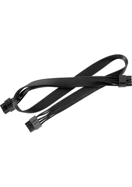 Atx Cpu 8 Pin Erkek - Çift Pcıe 2x 8 Pin (6+2) Modüler Güç Kaynağı Için Erkek Güç Adaptörü Kablosu (63CM+23CM) (Yurt Dışından)
