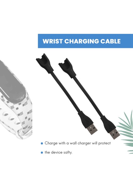 Bileklik Bileklik Için Bluetooth Bilek Şarj Kablosu, 2'li Paket (Yurt Dışından) fırsatları