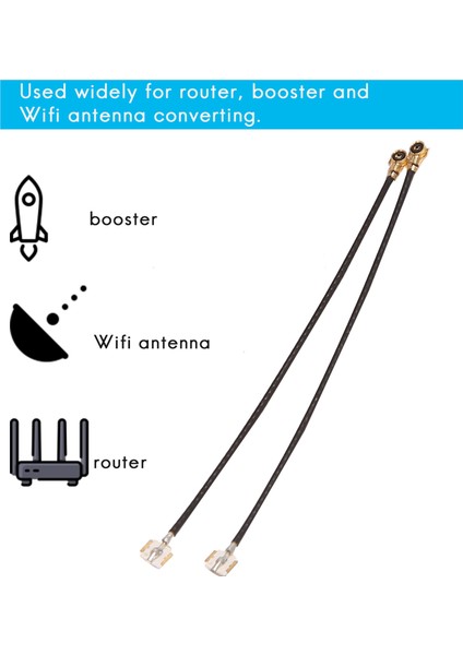 2 Adet 5 cm Uzunluk Ipex-4 Ufl Dişi Ipex-1 Konnektör Kablosu Anten AX200/AX210 BCM94360HMB (Yurt Dışından) fiyatları