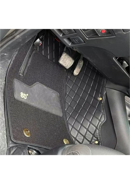 Toyota Hilux 2017-2024 Arası Aracına Özel 8d Çift Katmanlı Havuzlu Paspas Takımı